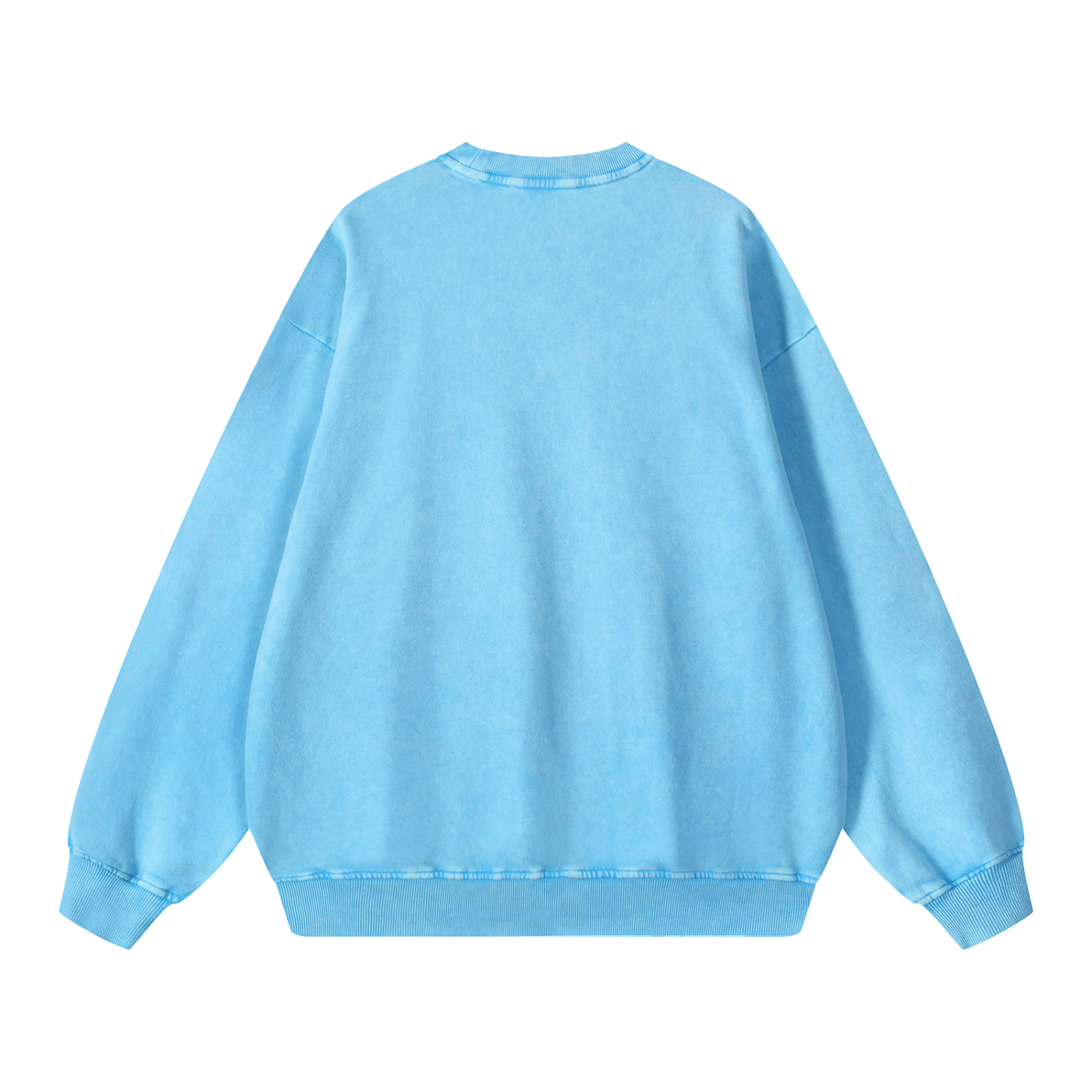 Free Hugs Snow Washed Oversized Sweatshirt