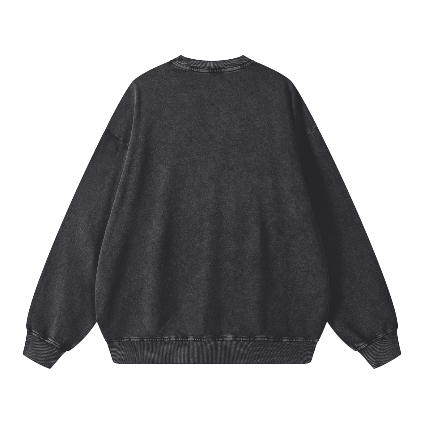 Ask Me Why I love Jesus Snow Washed Oversized Sweatshirt