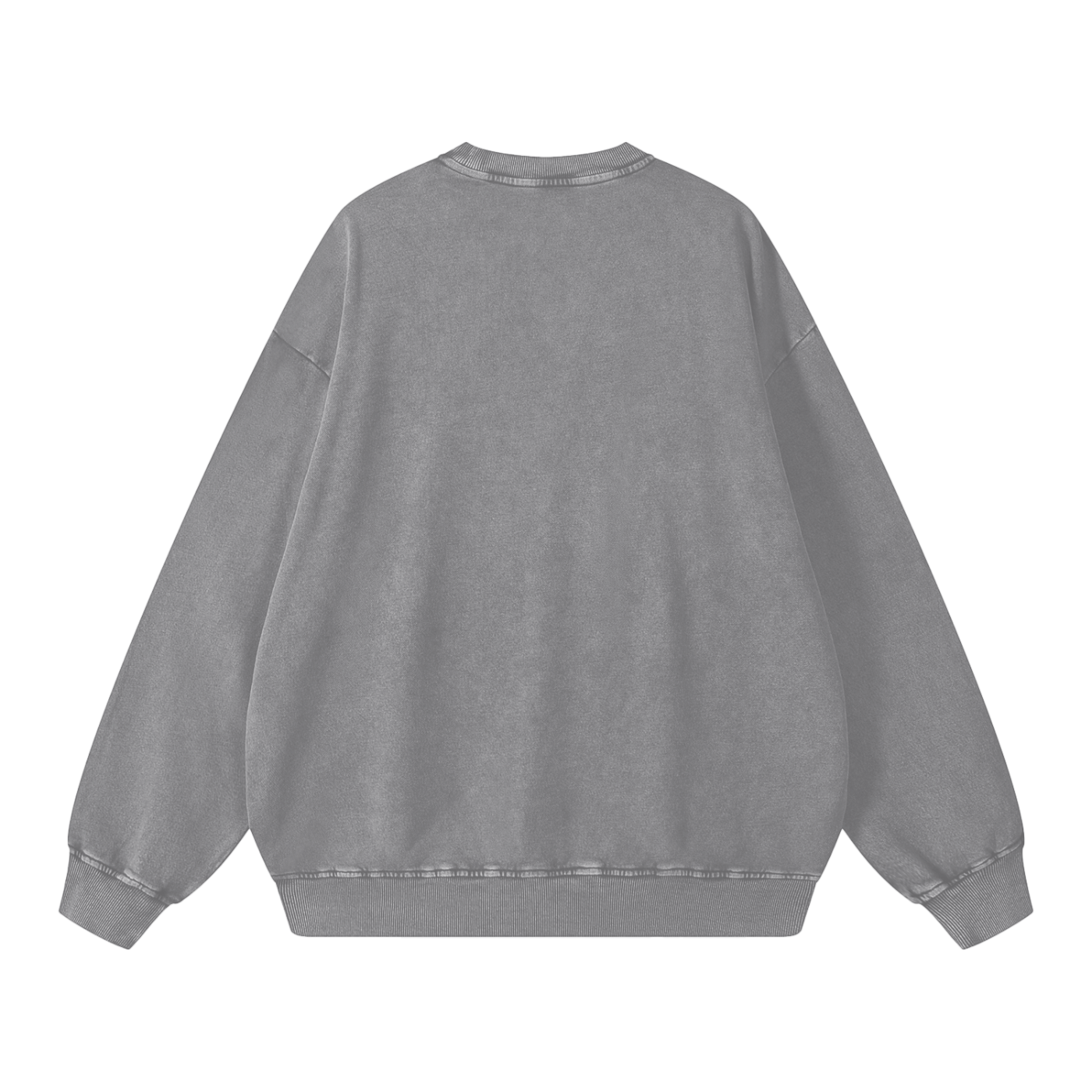 Ask Me Why I love Jesus Snow Washed Oversized Sweatshirt
