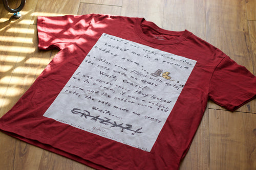 Crazy? I was crazy once Cotton T-shirt
